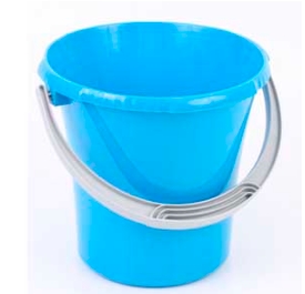 ведро 10л.пластик.либерти мартика голубое с604