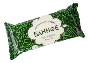 мыло туалетное 100 г, "банное" агропром-юг, натуральное, 486785