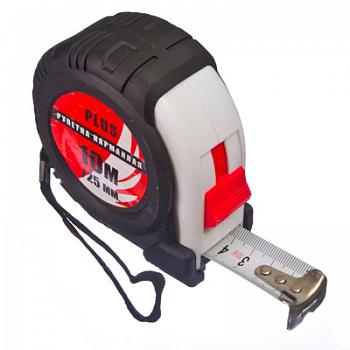 рулетка 10м х 25мм, карманная plus