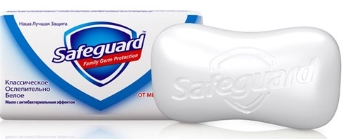мыло туалетное 90г safeguard "классическое" /72
