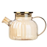 чайник заварочный голд тм satoshi 1000мл, стекло, нерж.сталь интернет-магазин «Барс»