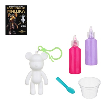 хоббихит набор для творчества "роспись фигурки 3d" акрил, pp, 6,5х9см
