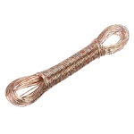 шнур тм vetta, с разноцветной металлической жилой 20м от магазина Барс