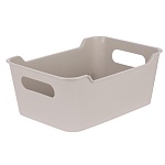 корзинка универсальная "mango" 2,4л. 230х160х90мм (светло-серый) от магазина Барс
