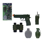 набор игровой "профессии мини", военный, abs, тм игроленд интернет-магазин «Барс»