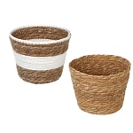 кашпо плетеное тм inbloom, 17х12х14см, бумажный жгут от магазина Барс