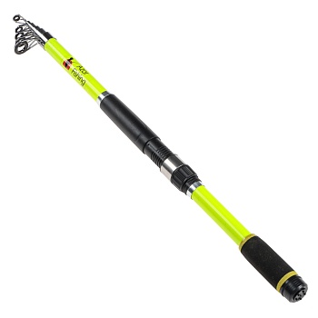 azor fishing спиннинг "снук", телескоп., файбергласс, 2,4м, тест 40-80гр