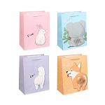 пакет подарочный тм fntastic 23x17,7x10см, бумага, 4 дизайна