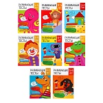 уид тесты развивающие "логика и творчество", 2-7 лет, 12 стр., бумага, 14,5х21см, 4 дизайна интернет-магазин «Барс»