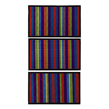 vetta коврик придверный, ворсовый с резиновой каймой, 45x75см, 3 дизайна от магазина Барс