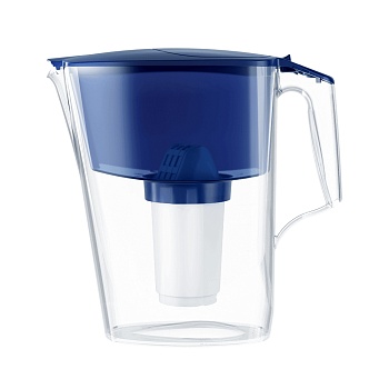 фильтр-кувшин тм аквафор инди а6, 2,5 л, пластик, кобальт от магазина Барс