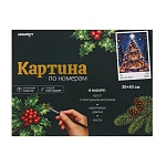 картина по номерам, комплект (основа, акриловые краски, кисть), 30х40см, хоббихит интернет-магазин «Барс»