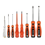 ермак набор 8 отверток (ph1*100, sl4x100, ph2x100, sl6x100, sl3x75, sl5x75, ph0*75+тестер напряж)