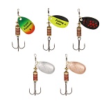 блесна вращающаяся "комета" тм azor fishing, №3, 6 гр, 5 цветов
