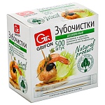 grifon зубочистки из дерева 500шт, в индивидуальной п/э упаковке, 400-512 от магазина Барс