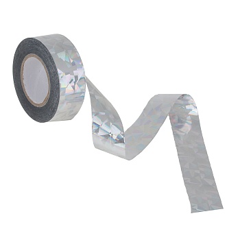 лента светоотражающая тм inbloom для отпугивания птиц, 2.5смх50м, opp+pet от магазина Барс