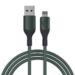by кабель для зарядки карнавал ip, 1м, 2.4а, зеленый от магазина Барс