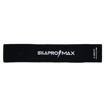 silapro max резинка для фитнеса, 33х5.8см, x-heavy, 23-27кг, полиэстер, латекс