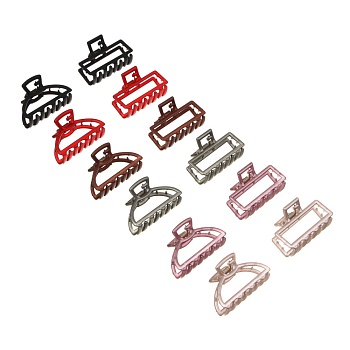 юниlook краб для волос, 5см, металл, пластик, 2 дизайна, acs-47