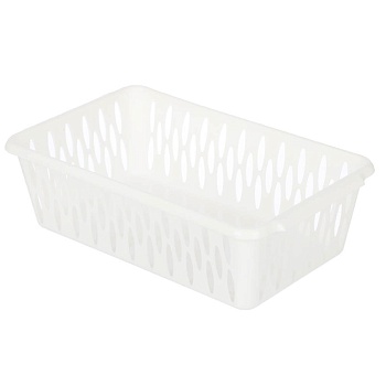 корзинка для хранения keeplex light s 24,2х14,5х7,1см, пластик, белое облако от магазина Барс