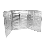 экран защитный от брызг тм vetta, 32,5х84см, алюминий от магазина Барс