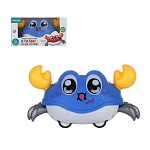 игроленд игрушка для малышей "крабик-весельчак", abs, 12,6х6,6х6,4см интернет-магазин «Барс»