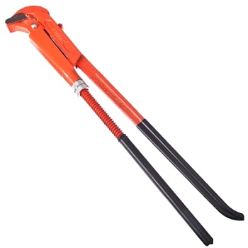 ключ трубный рычажный прямые губы, р-р 3" ермак