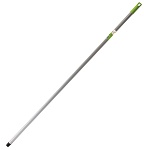 черенок для уборочного инвентаря 110 см, еврорезьба, металлопластик 0,25 мм