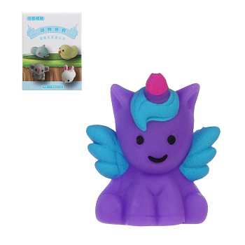 игрушка антистресс мялка "зоопарк", 8х5х2,5см, tpr, микс