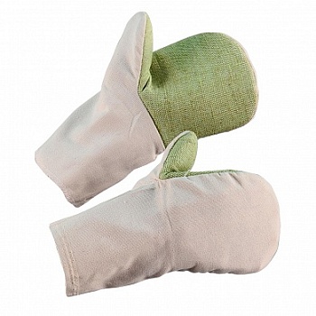 рукавицы антивибрационные хб с брезентовым наладонником