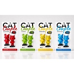 ароматизатор на дефлектор тм new galaxy cat couple,40 гр., black pep., oud w-d, sum.dream, pac.ocean