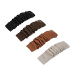 юниlook зажим для волос, 8см, металл, искусств.кожа, 4 цвета, acs-91