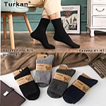 носки мужские, тм turkan, размер 41-47, 60% собачья шерсть, 35% шерсть, 5% лайкра, цвета в асс-те