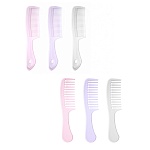 расческа-гребень тм юниlook, 23 см, пластик, 3 цвета