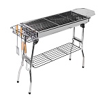 мангал тм grillboom, нержавеющая сталь, 73х70х33 см