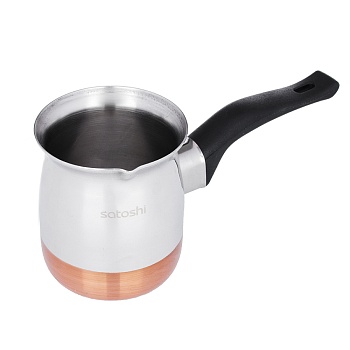 satoshi турка для кофе, 350мл, нерж.сталь, дно с медным покрытием интернет-магазин «Барс»