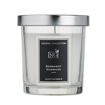 new galaxy свеча ароматизированная legend collection, 88 гр, bergamot oudwood