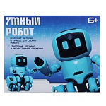 игроленд конструктор "умный робот", движение, свет, звук, 4ааа, abs, 28,8х12,5х23см интернет-магазин «Барс»