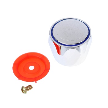 ручка для смесителя, круглая, под квадрат, пластик