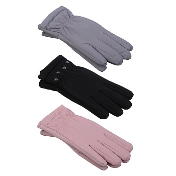 galante перчатки женские водоотталкивающие из контактного материала, р-р 18-20, 3 цвета, сзпв24-16