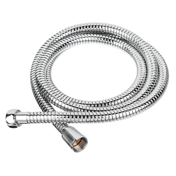 rain шланг для душа раздвижной 150-200см, 1/2"(имп)-1/2"(имп), сталь, латунь, epdm, антитвист, хром