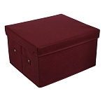 кофр для хранения тм vetta черри, 35*30*20 см с крышкой