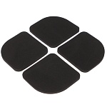 подставки антивибрационные для стиральных машин и холодильников тм vetta, 4 шт, эва, 7,5х8,8х0,5см от магазина Барс