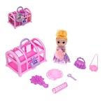 игроленд кукла 10 см с акс. в сундучке, 8 пр., pp, abs 11,5х10х7,8 см интернет-магазин «Барс»