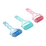 массажер роликовый тм by sport, 18,5x8,5x3см, pp, tpe, 3 цвета
