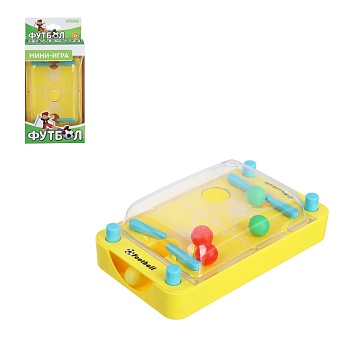 игроленд мини игра "футбол", abs, ps, 15,5х9х5,3см, 2 дизайна