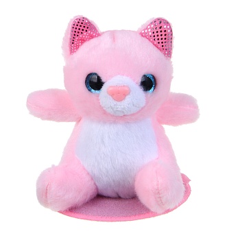 игроленд игрушка мягкая "котёна" на плечо, 10 см, полиэстер