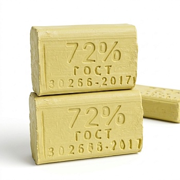 мыло хозяйственное твердое 72%, 150 гр, б/об 1/66