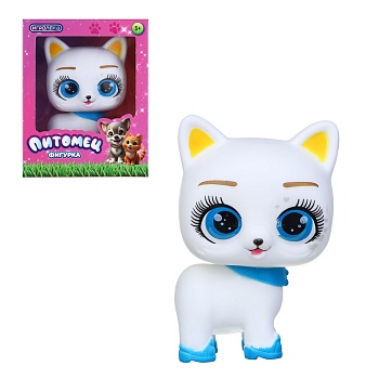 игроленд питомец фигурка, pp, pvc, 10х6х12,5 см, 6 диз.