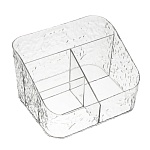 органайзер для косметики и визажа тм юниlook ice 17,5х15х11см, пластик pet, #25667